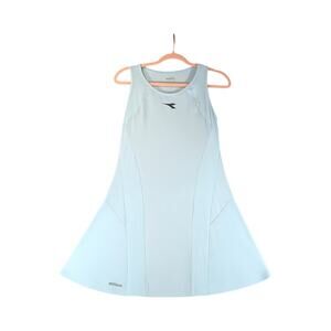 Diadora Dia Dry Tennis Dress XS Blue NWT